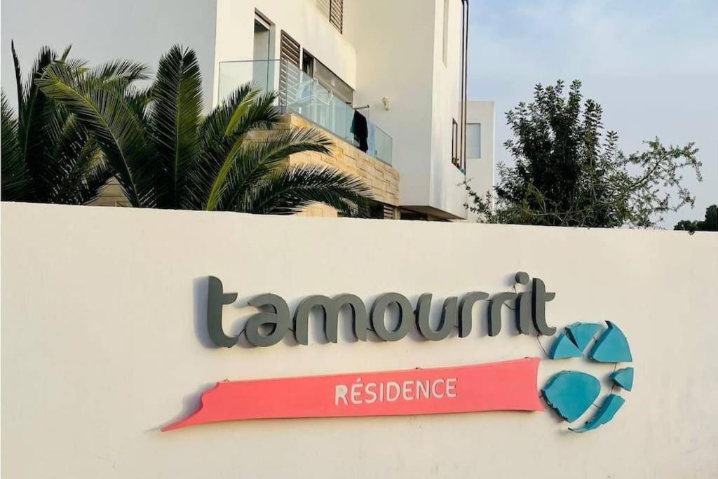 Luxurious Golf & Sea View Beach Apartment With Pool Access - Tamourrit, Taghazout Bay מראה חיצוני תמונה