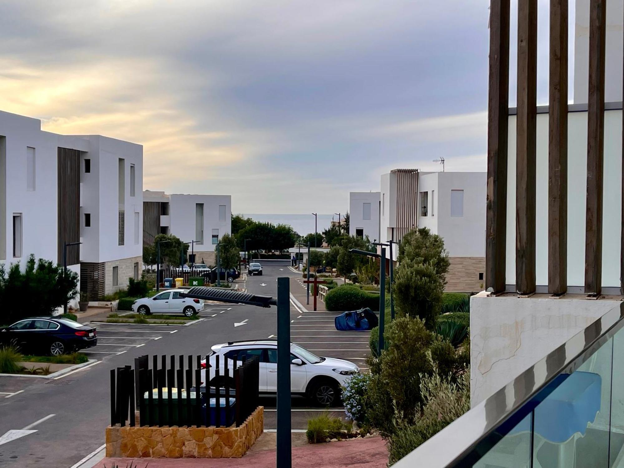 Luxurious Golf & Sea View Beach Apartment With Pool Access - Tamourrit, Taghazout Bay מראה חיצוני תמונה