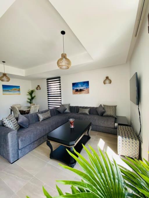 Luxurious Golf & Sea View Beach Apartment With Pool Access - Tamourrit, Taghazout Bay מראה חיצוני תמונה